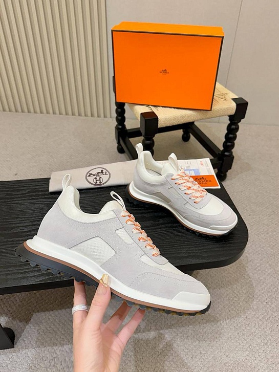 Мужские кроссовки Hermes Jimmy - White