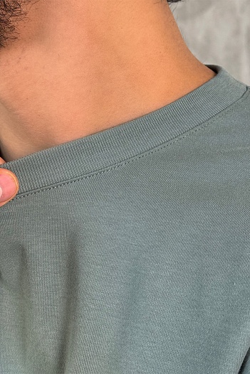 Мужская зелёная футболка Y-3 Yohji Yamamoto   