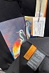 Чёрная оверсайз футболка Heron Preston Split Light Herons