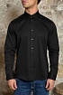 Мужская рубашка Loro Piana logo-embroidered - Black