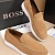 Замшевые лоферы Hugo Boss embossed logo - Beige