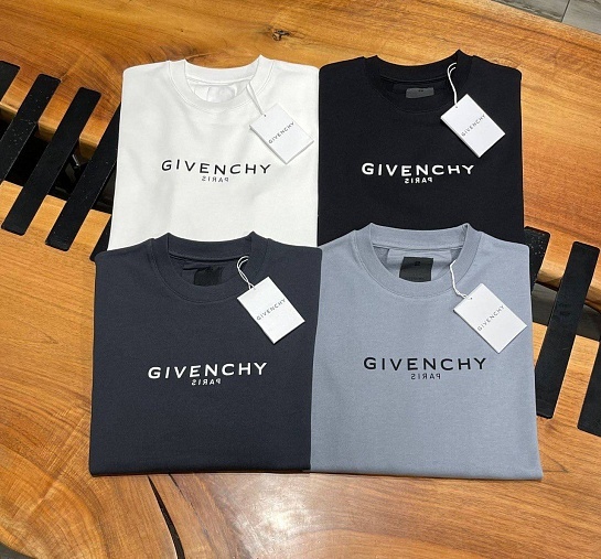 Мужской чёрный свитшот Givenchy reverse logo