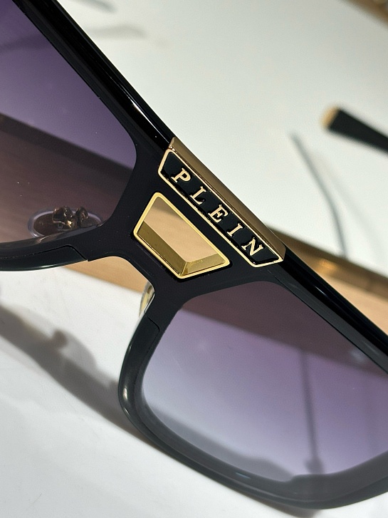 Солнцезащитные очки Philipp Plein Hexagon - Blue / Black