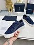 Женские комбинированные кроссовки Dior - Navy