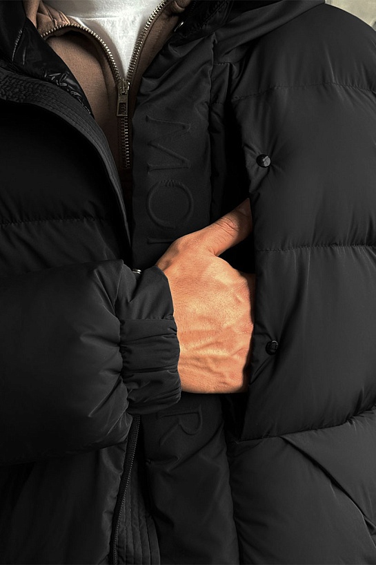 Мужской пуховик Moncler Madeira - Black