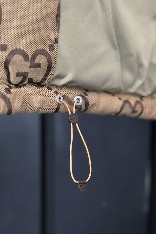 Мужской бежевый жилет Gucci GG Monogram
