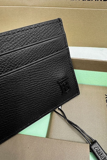 Кожаный кардхолдер Burberry Premium 10x7 см   