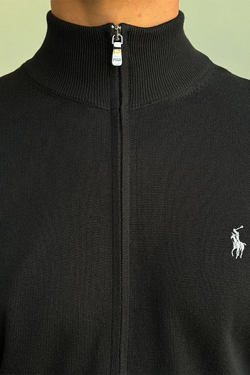 Мужская кофта Polo Ralph Lauren pony-embroidered - Black   