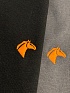 Мужские серые шорты Hermes