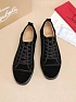 Замшевые кроссовки Christian Louboutin Louis Junior