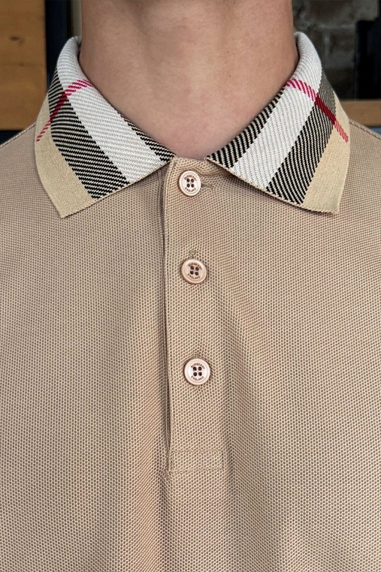 Мужское поло Burberry Premium - Beige