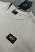 Футболка светло-бежевого цвета Paul & Shark logo-patch