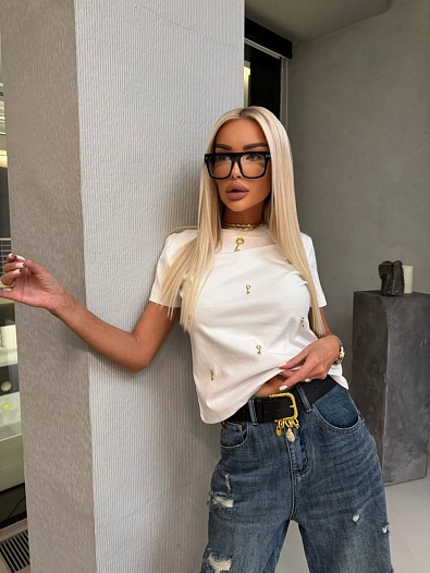 Женская футболка Schiaparelli premium - White   