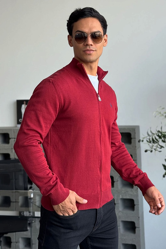 Мужская кофта Роlо Ralрh Lаurеn pony-embroidered - Red