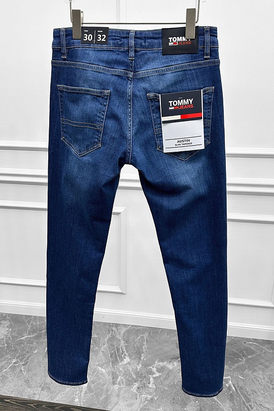 Мужские синие джинсы Tommy Hilfiger Austin Slim Tapered