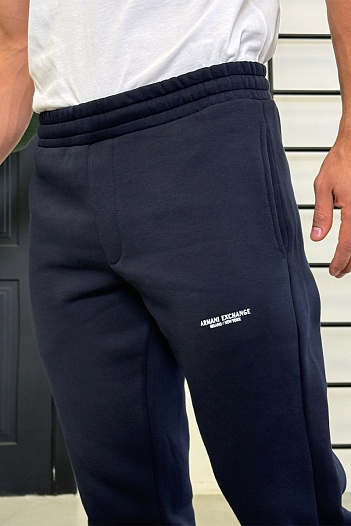 Утеплённые штаны на флисе Armani Exchange   