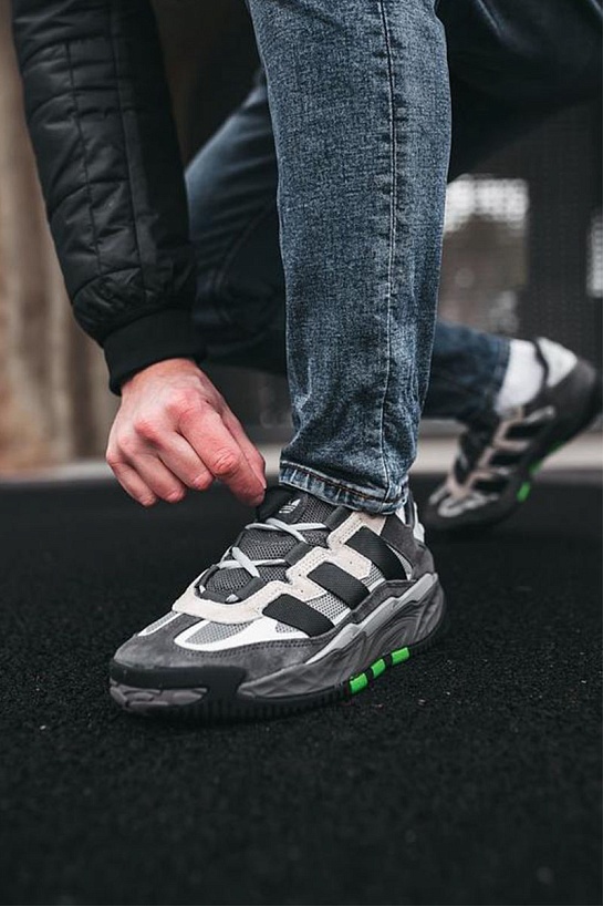 Кроссовки Adidas Niteball - Grey Five