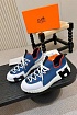 Текстильные кроссовки Hermes lift slip-on