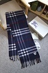 Шарф Burberry two-tone Check premium 168x30 см - Navy