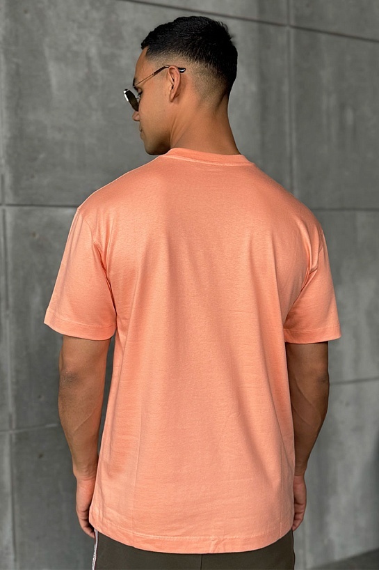 Футболка Dolce & Gabbana logo-plaque - Peach