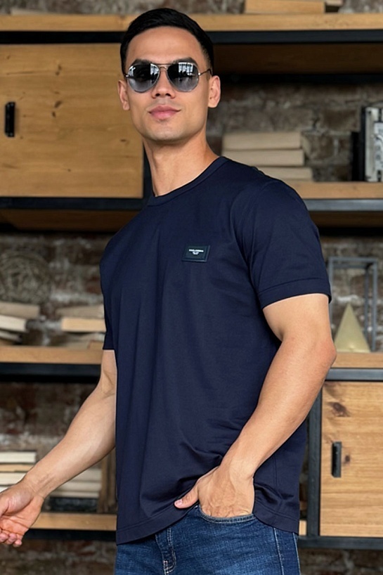 Мужская футболка Dolce & Gabbana Premium - Royal Blue