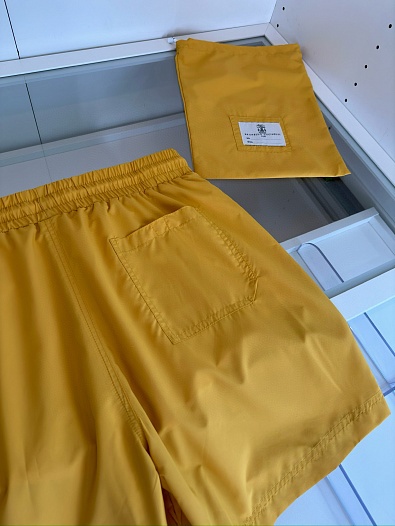 Мужские шорты Brunello Cucinelli Premium - Yellow   