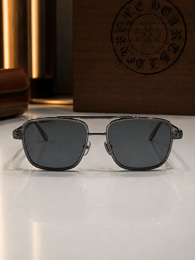 Солнцезащитные очки Chrome Hearts Aviator   