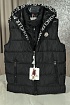 Жилет чёрного цвета Moncler logo-patch
