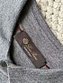 Поло с длинным рукавом Loro Piana Premium - Light Flower Gray