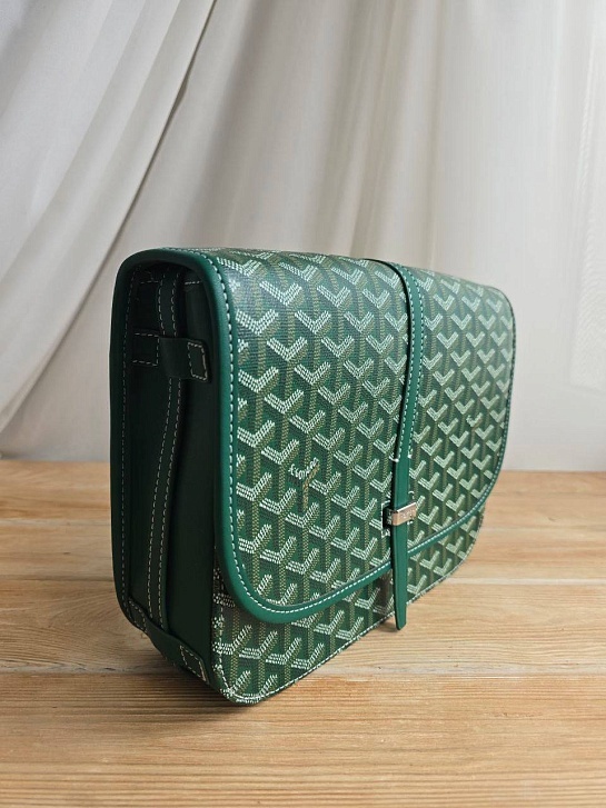 Кожаная сумка Goyard Belvedere MM 27x21 см