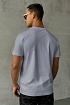 Мужская футболка Yves Saint Laurent logo-embroidered - Grey