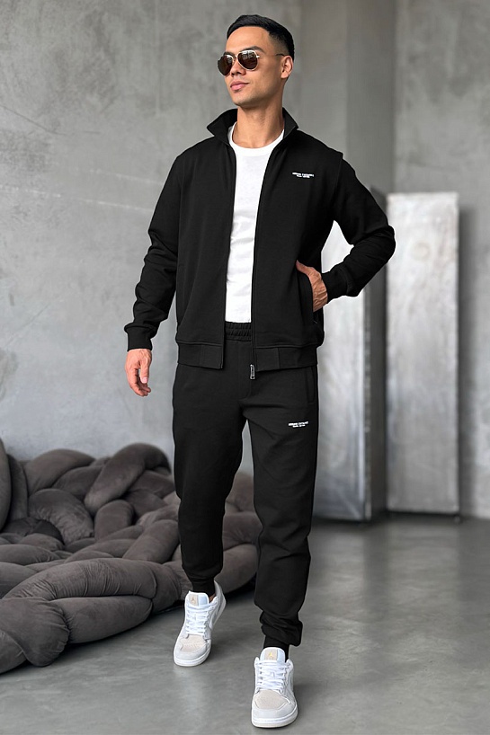Спортивный костюм Armani Exchange чёрного цвета