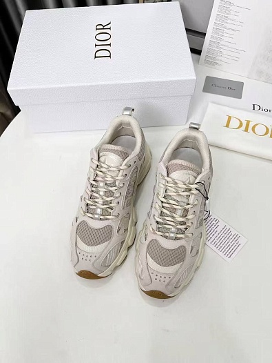 Женские кроссовки Dior Chrono Premium - Pink   