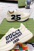 Кожаные кроссовки Gucci Rhyton "25" - Beige