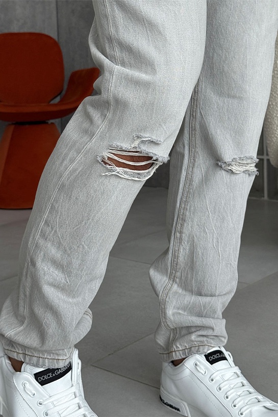 Джинсы Dolce & Gabbana regular fit Premium - Grey