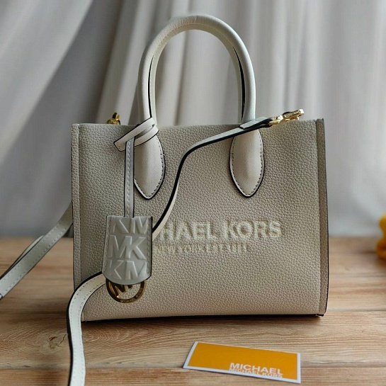 Кожаная сумка Michael Kors Mae Medium 24x19 см (5 расцветок)