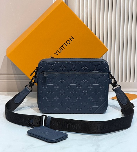 Кожаная сумка Louis Vuitton Trio premium 25x18.5x7 см   