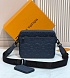 Кожаная сумка Louis Vuitton Trio premium 25x18.5x7 см