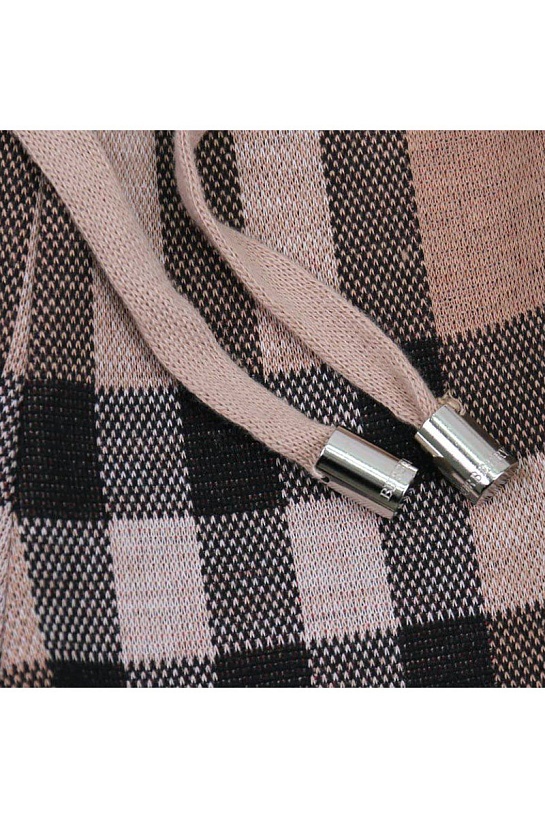 Бежевые шорты Burberry Check motif