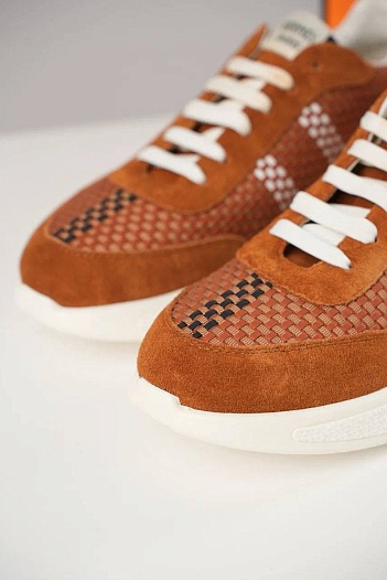 Мужские кроссовки Hermes Drift - Brown   