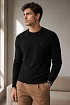 Мужской чёрный джемпер Burberry TB logo-embroidered