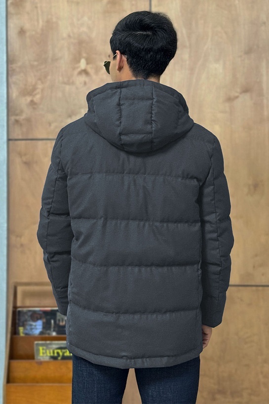 Мужской пуховик Brunello Cucinelli Premium - Dark Grey