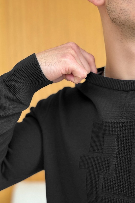 Джемпер чёрного цвета Tommy Hilfiger