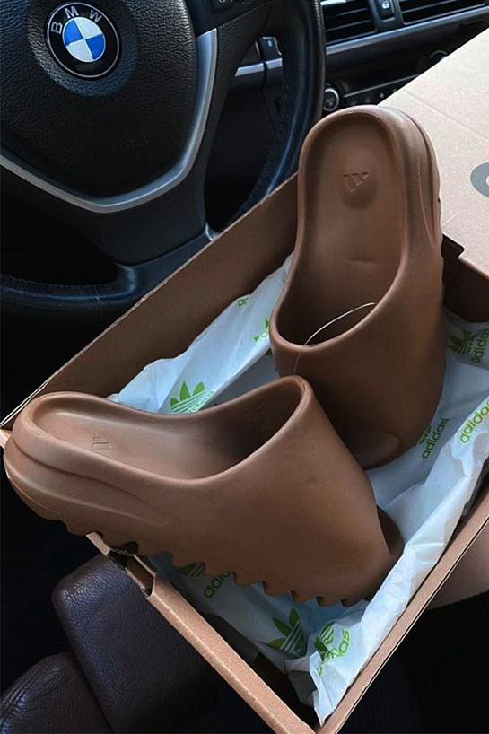 Шлёпанцы Adidas Yeezy Slide - Brown