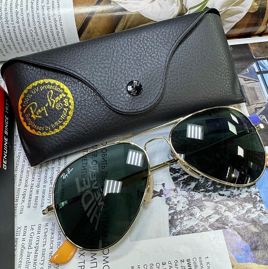 Солнцезащитные очки Ray-Ban Aviator Large Metal   