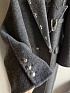 Женское шерстяное пальто Chrome Hearts premium