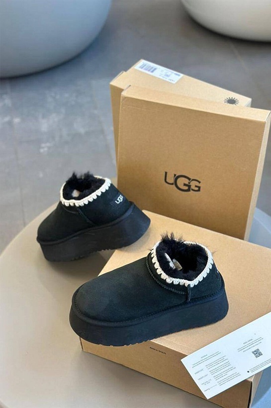 Женские зимние слиперы с мехом UGG Tasman