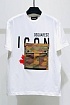 Мужская футболка Dsquared2 Camo Pocket - White