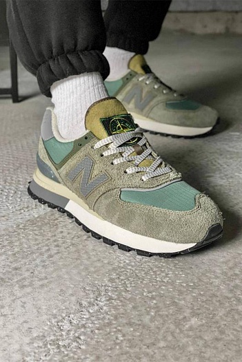 Кроссовки Stone Island x New Balance 574 Legacy   