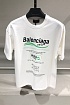 Оверсайз футболка Balenciaga Recycle - White